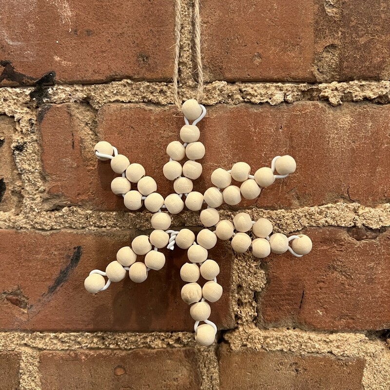 Bead Snowflake Ornament