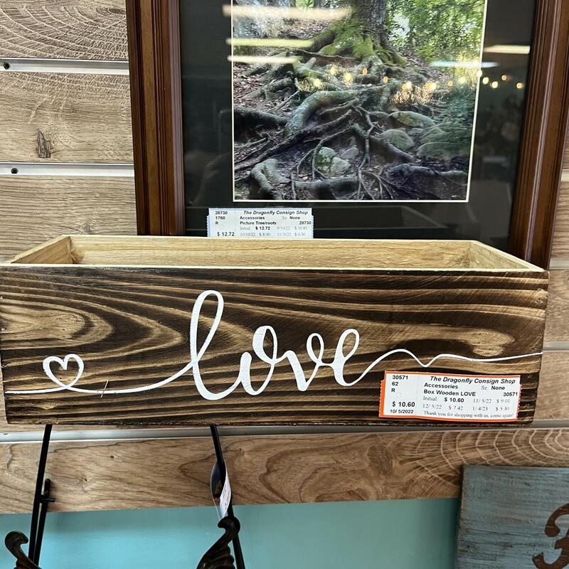 Box Wooden LOVE