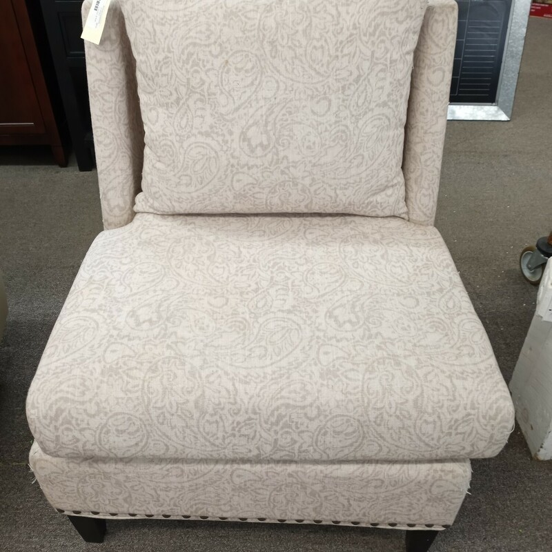 Nailhead Side Chair Upholstered