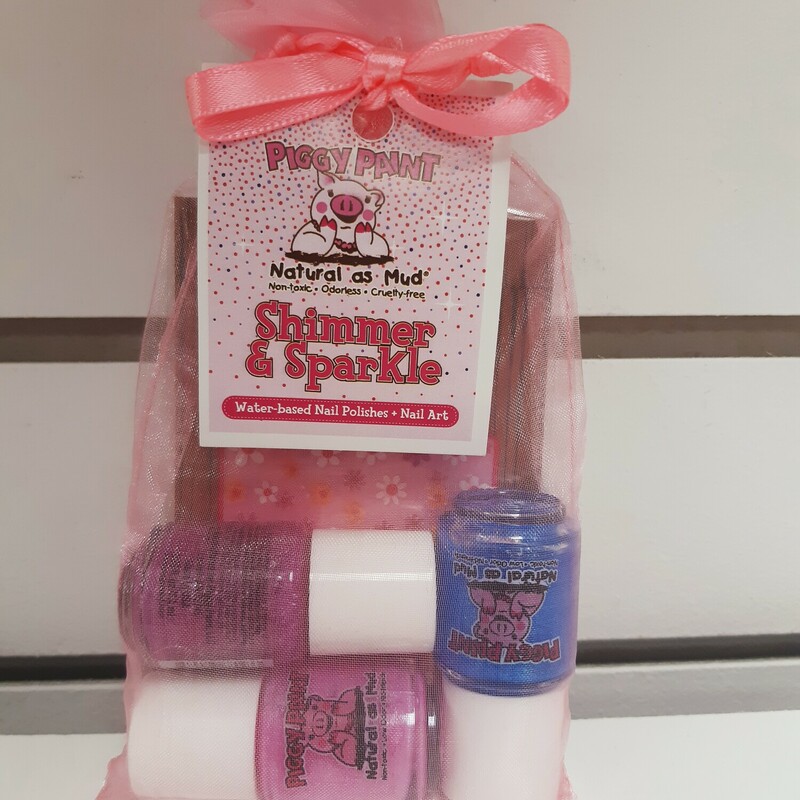 Shimmer &Sparkle Nail Kit, Set Of 3, Size: Nails