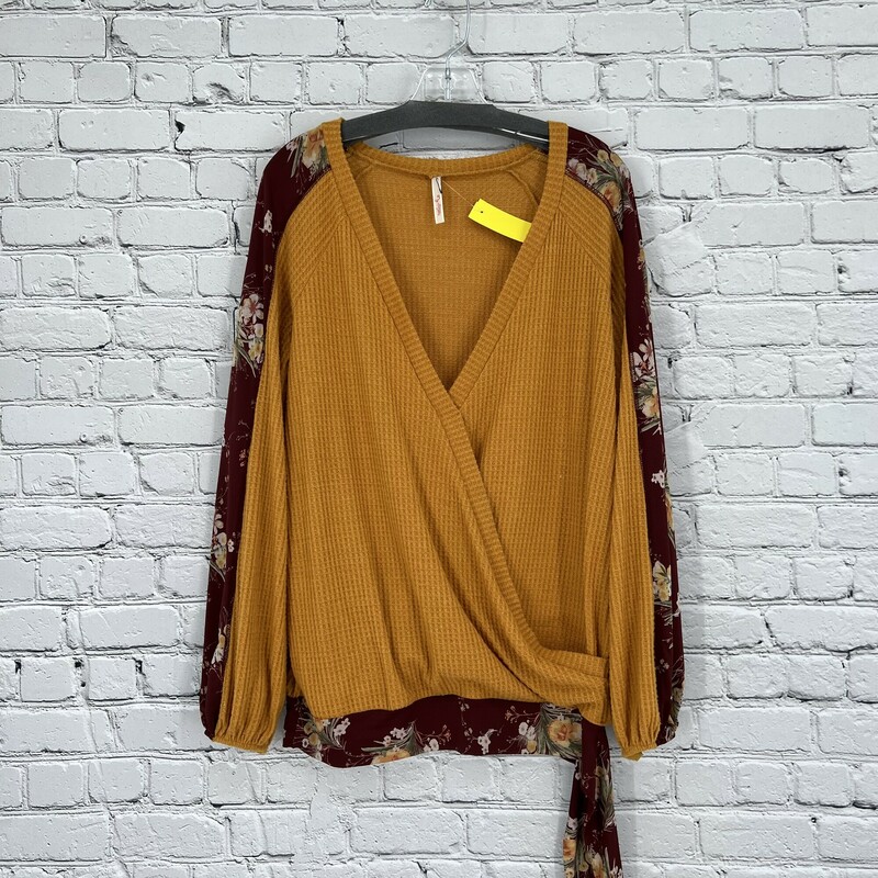 My Story Top, Yellow, Size: Large