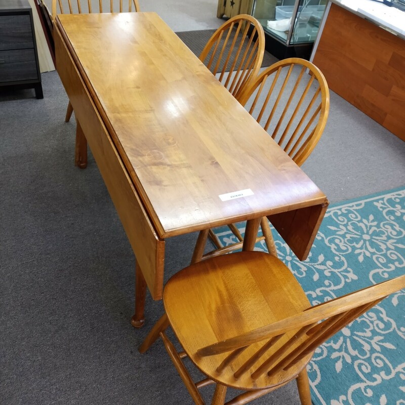 D/L Table W 4 Chairs