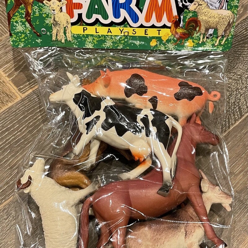 Farm Animal Sm Bag, Multi, Size: New
