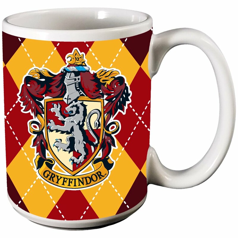 Gryffindor Coffe Mug, Yellow, Size: Eating