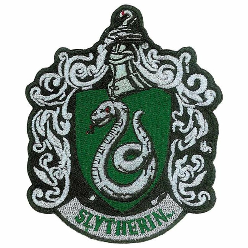 Syltherin Iron On Patch, Emblem, Size: Fashion