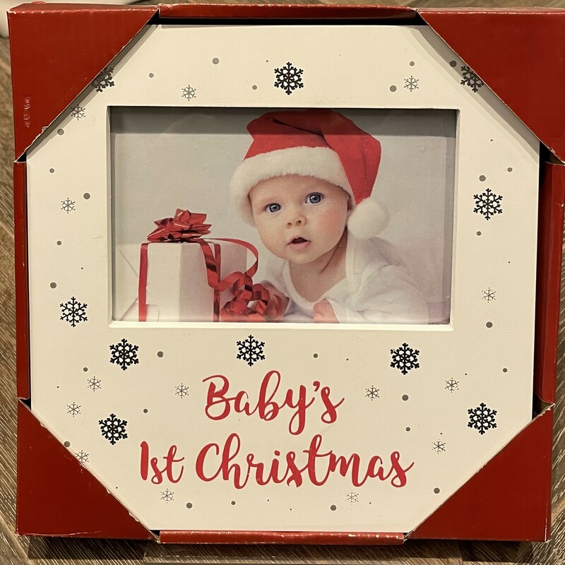 Babys 1st Christmas Frame