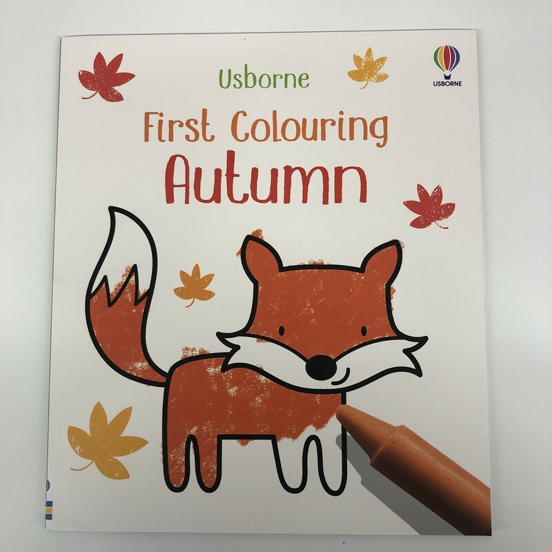 First Colouring Autumn, Size: Usborne, Item: NEW