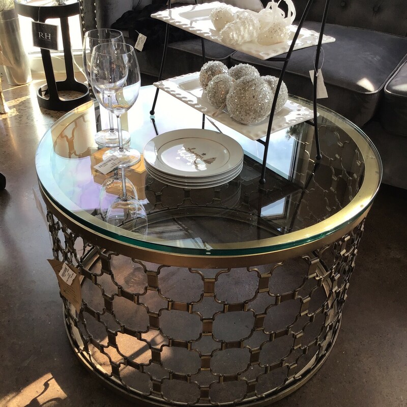 Brass&Glass Coffee Table