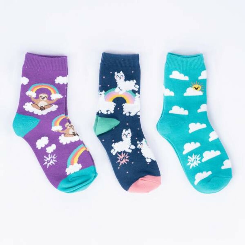 3-pack S1-5 Sloth Dreams, Age7-10, Size: Socks