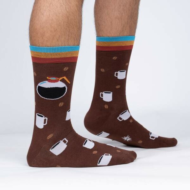 Mens Socks Pot Head, Brown, Size: Socks