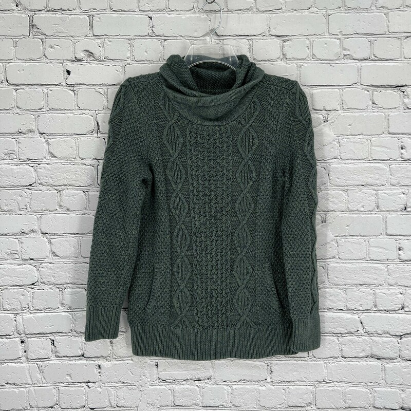 LL Bean Sweater, Green, Size: Small