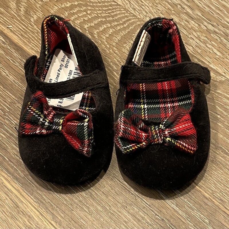 Plaid Lined Party  Shoes
