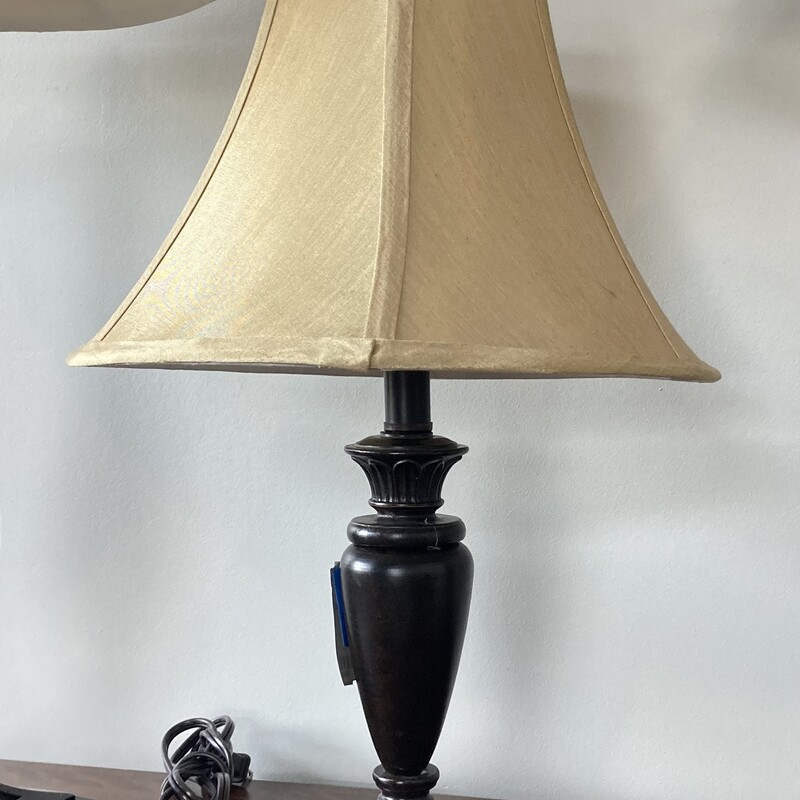 Warm Bronze Table Lamp


Size: 18H