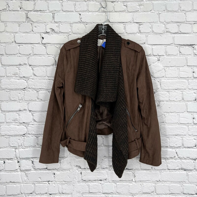 Lush Jacket, Brown, Size: Medium