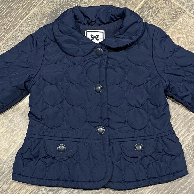 Gymboree Quilted Jacket, Navy, Size: 2-3Y