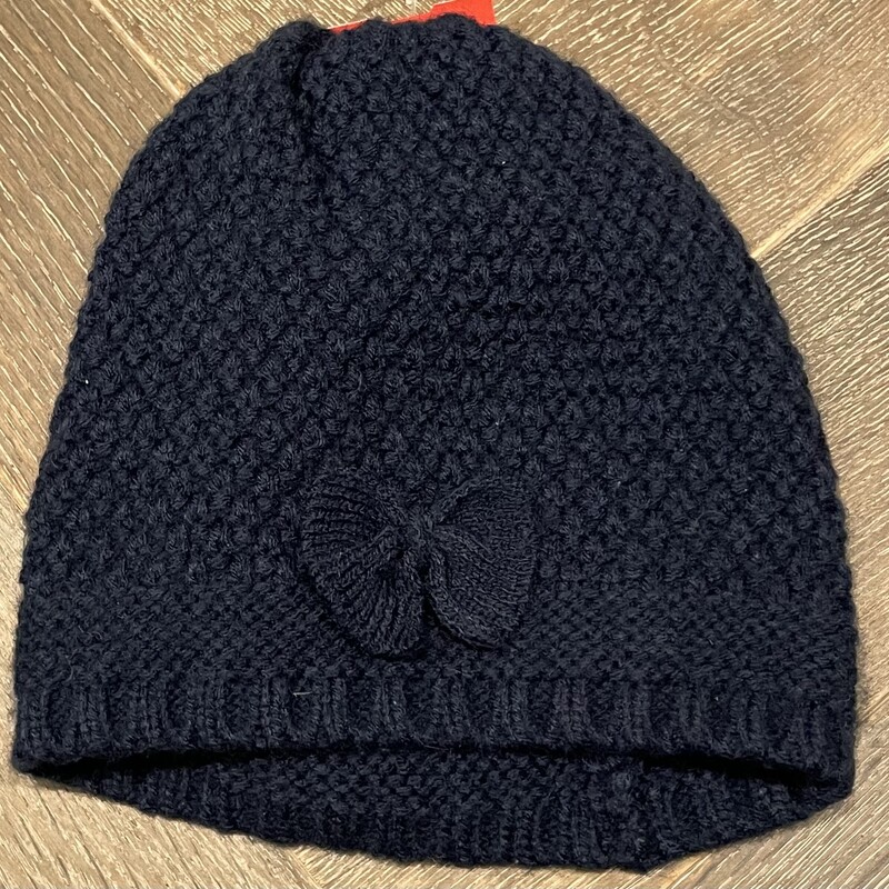 JF Knit Hat, Navy, Size: 6-8Y