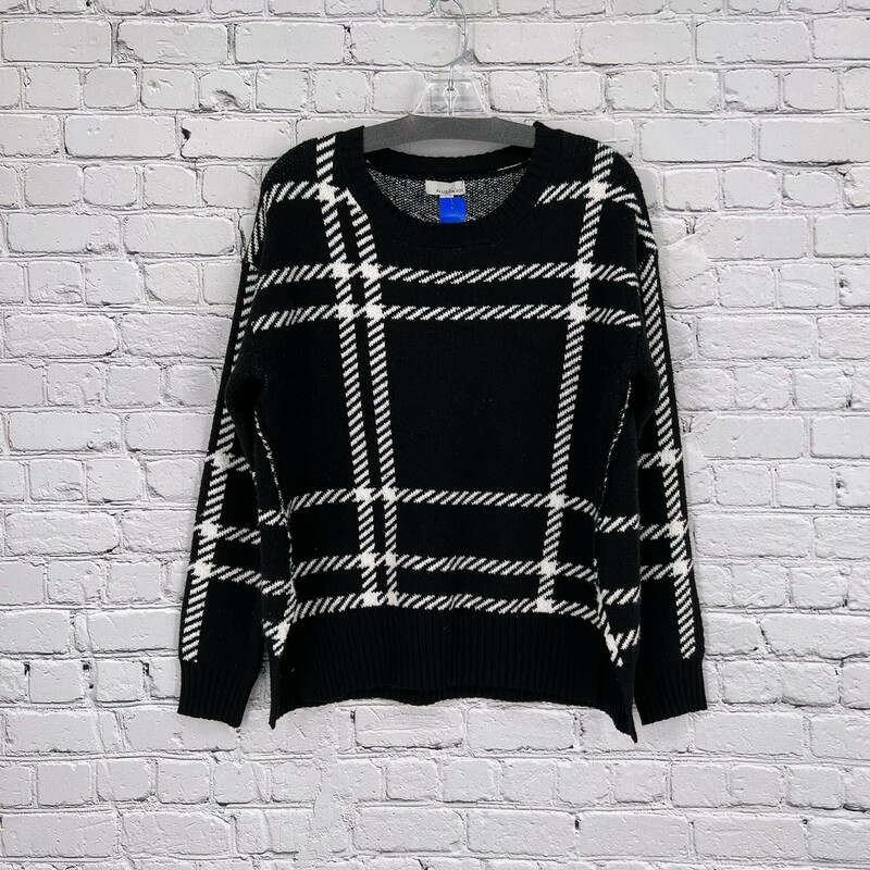 Alison Joy Sweater, Black, Size: Large