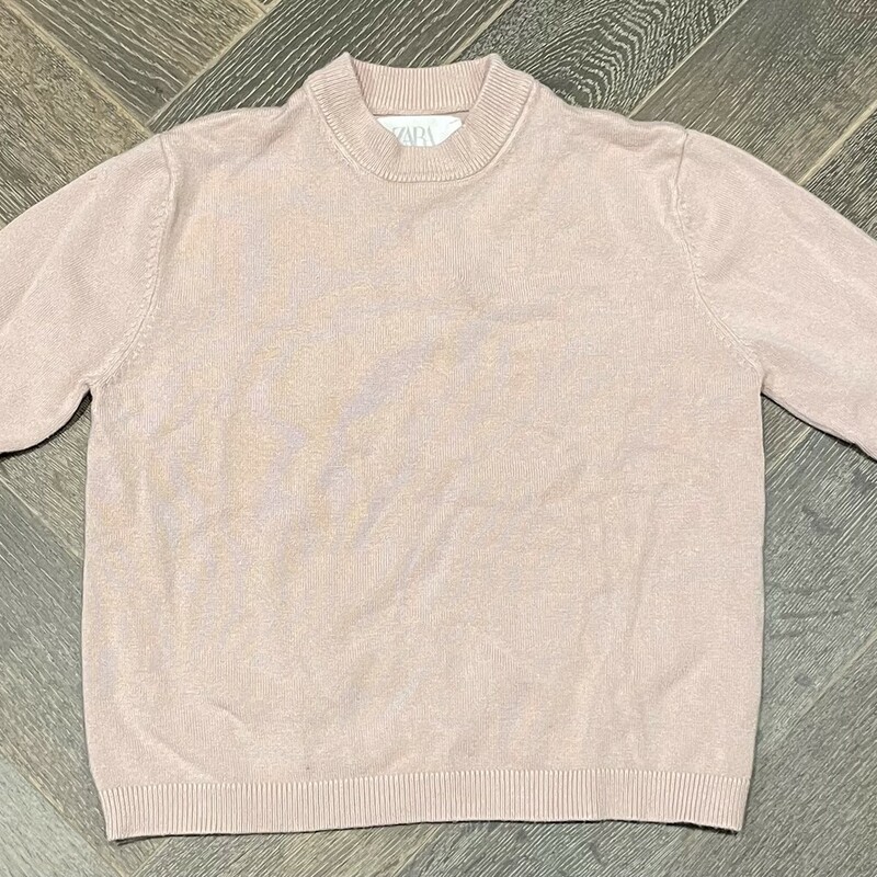 Zara Knit Sweater, Pink, Size: 6Y