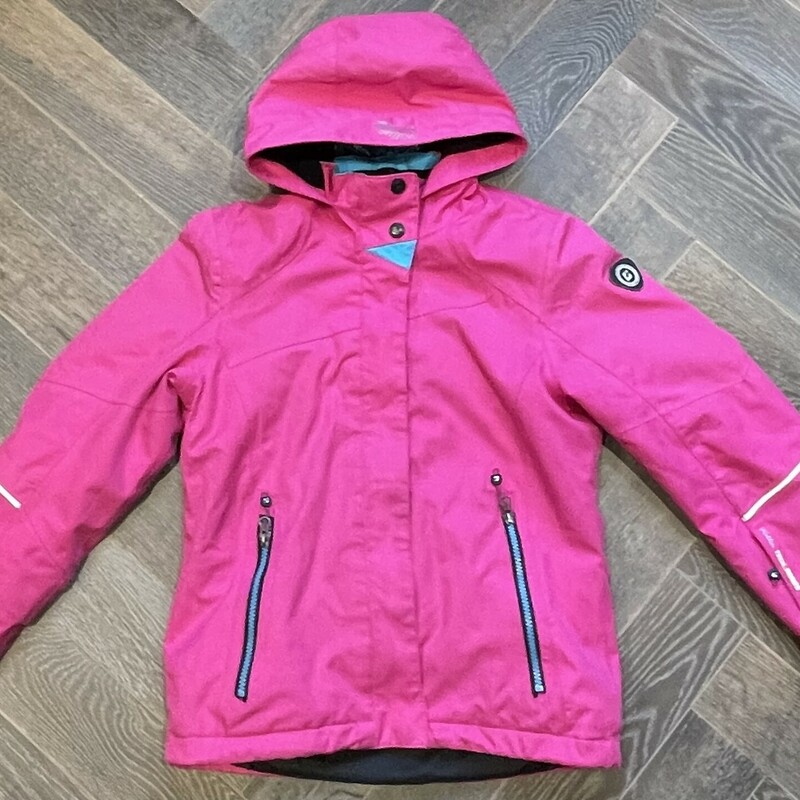 Killtec Ski Jacket, Pink/Teal, Size: 10Y