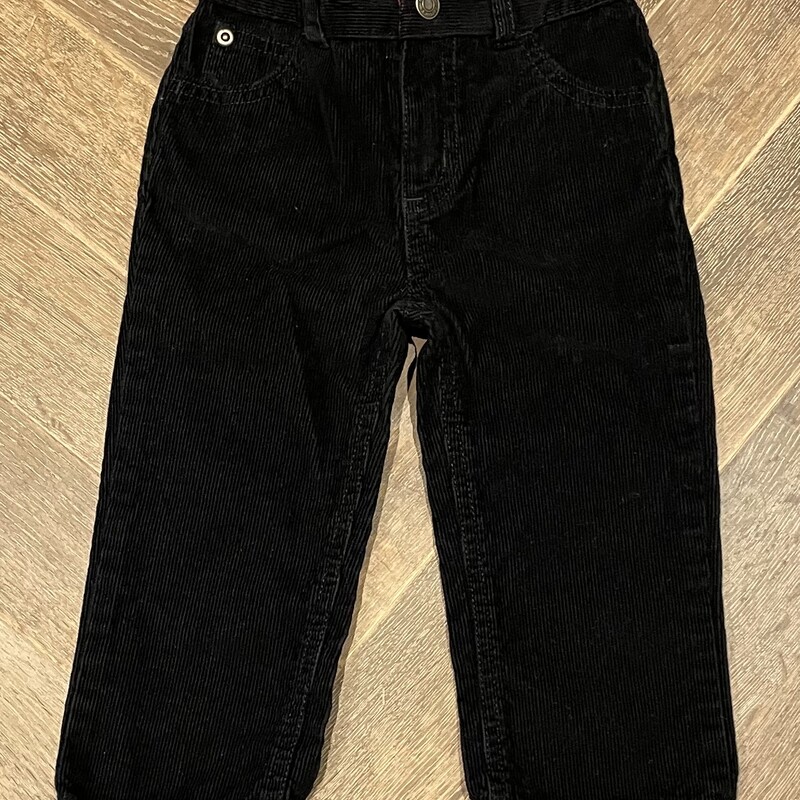 Carters Corduroy Pants, Black, Size: 24M