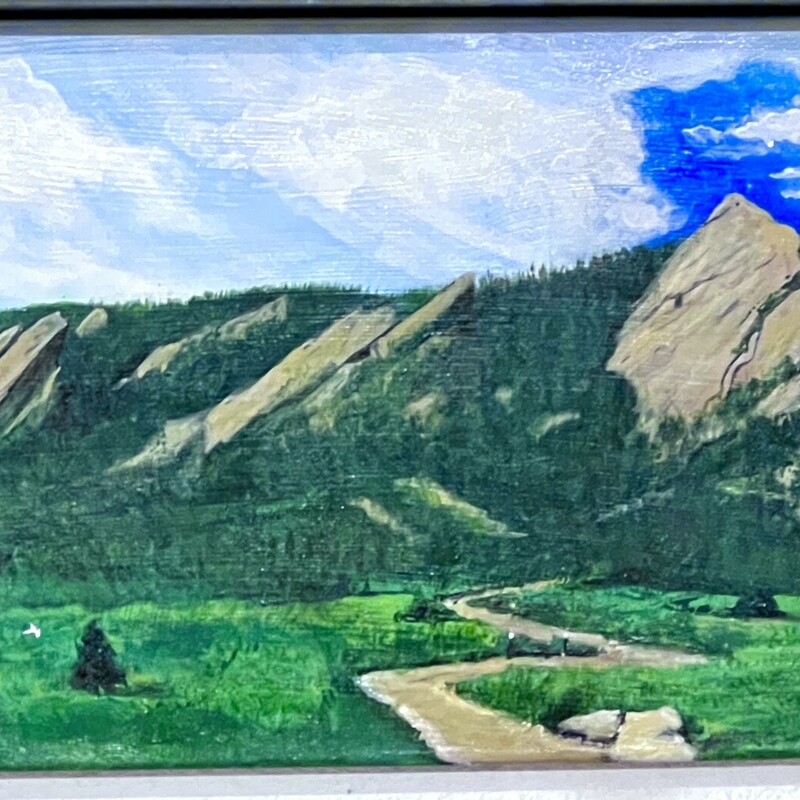 Original Colorado Oil Painting
Size: 24x12