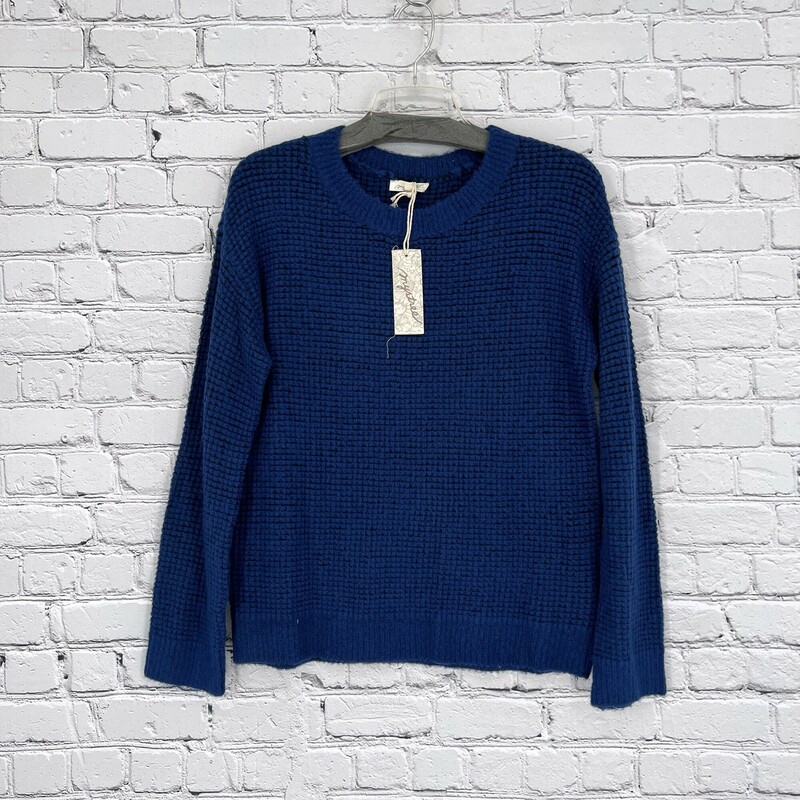 Mystree Sweater NWT, Blue, Size: Small