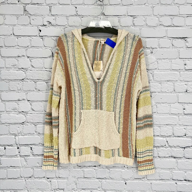 Hem & Thread Sweater, Multi, Size: L NWT