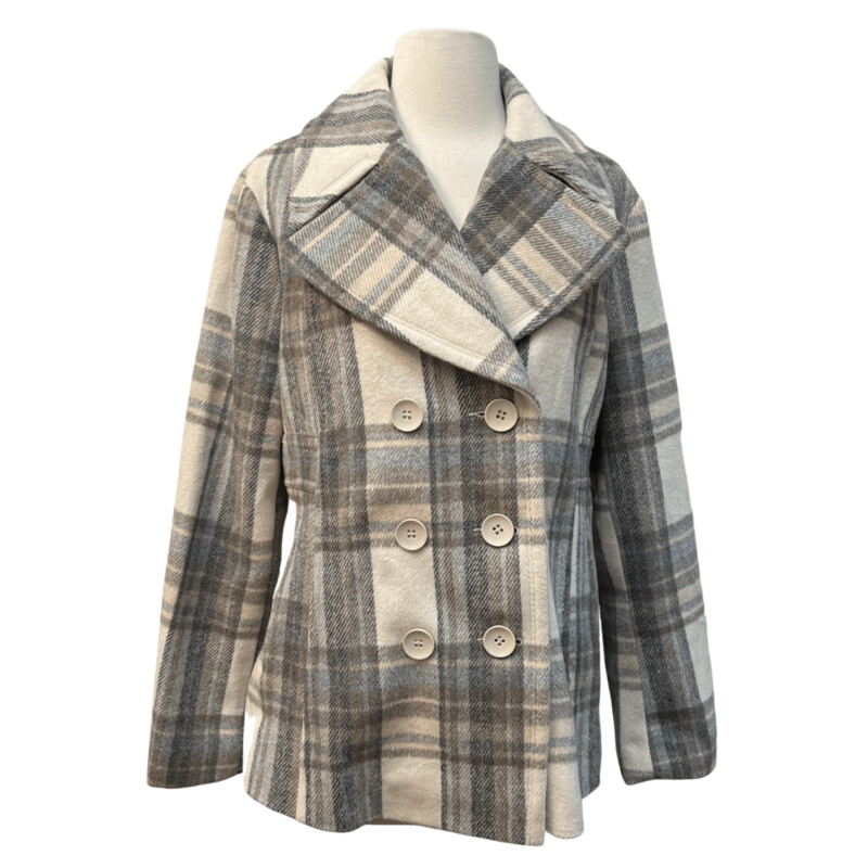 IB Diffusion Plaid Coat | The Clothes Rack