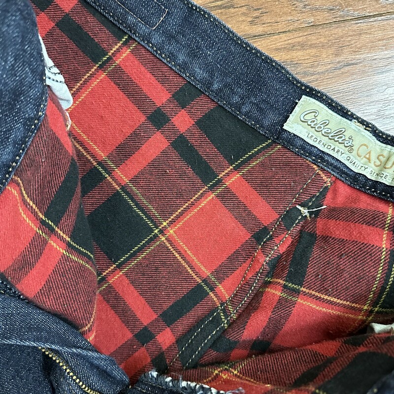 Cabela Buffalo Plaid Flannel Lined Jeans . Oh my gosh .....yum!!! They are so warm ! Get these great jeans for yourself ! because hey you desrve it !!!