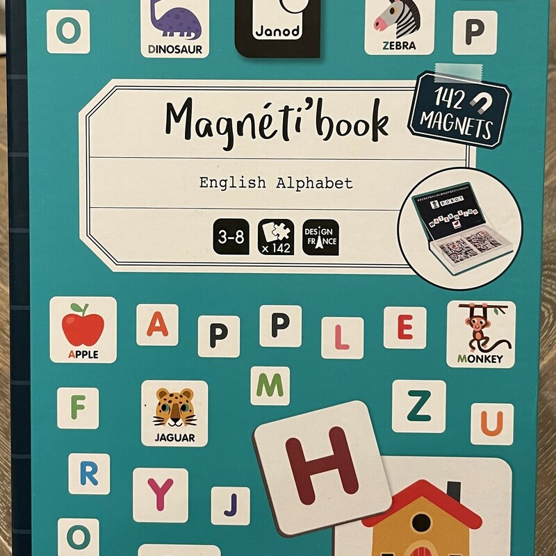 Magneti  Alphabet Book, Multi, Size: Complete
