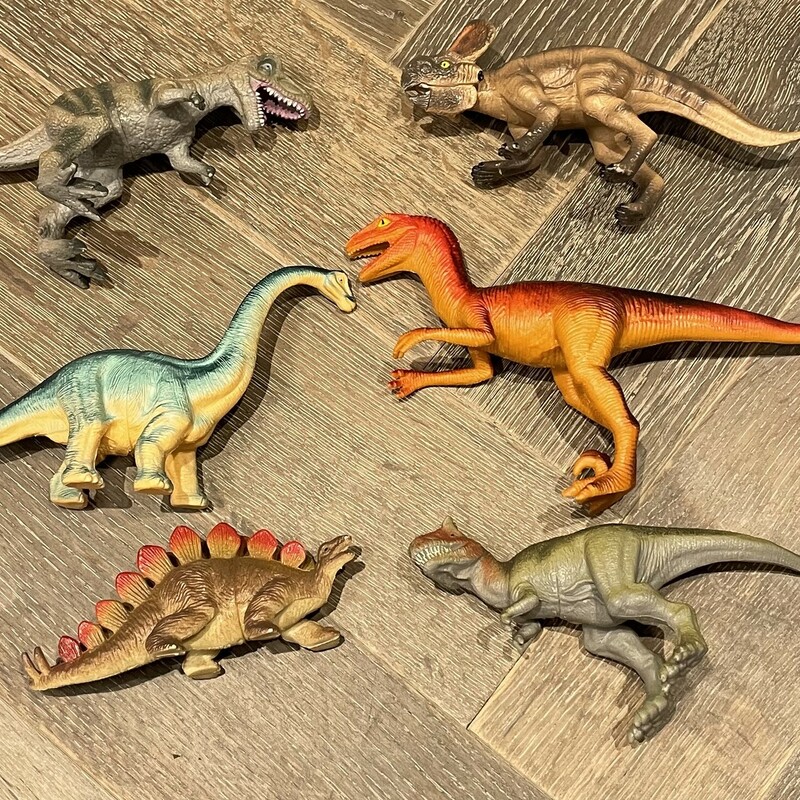 Assorted Dinosaurs, Multi, Size: None
Includes six dinosaurs.