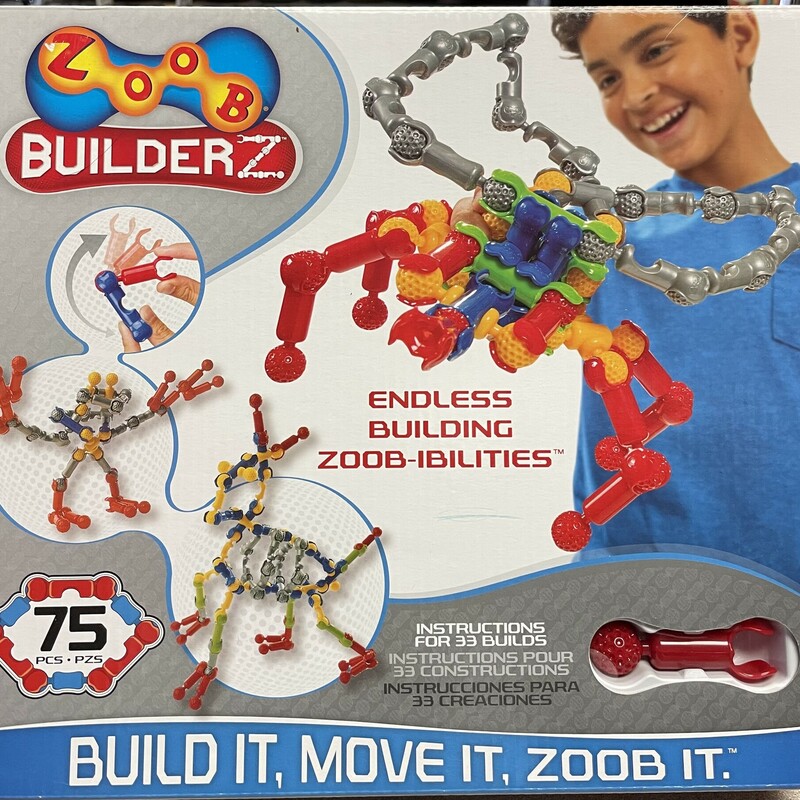 Zoob Builderz, Multi, Size: NEW