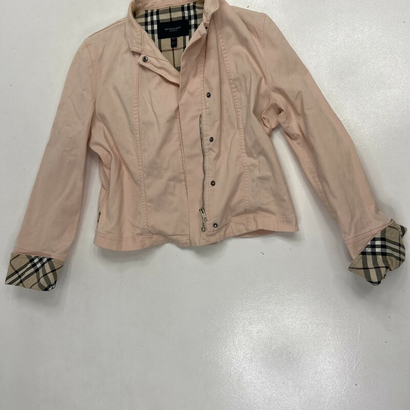 Burberry Pink Jacket, Size: 14, Color: Pink