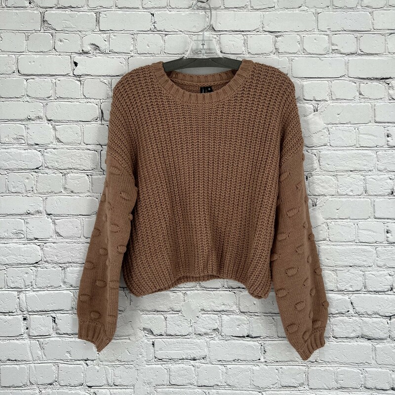 Moon & Madison Sweater, Brown, Size: Medium