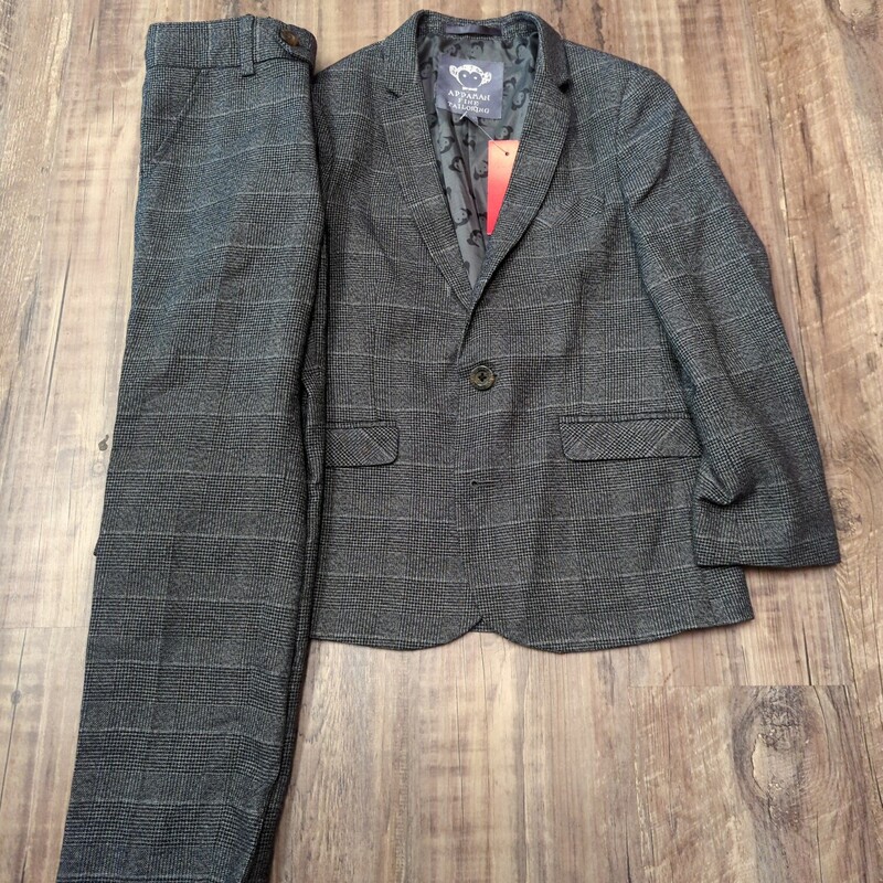 Appaman 2pc Suit, Charcoal, Size: Youth Xs

*Retails for $170 new*

MISSING 1 BUTTON on Jacket