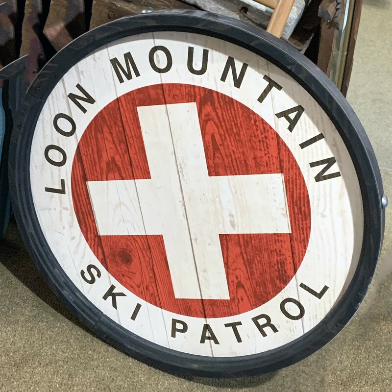 Loon Mt Ski Patrol Sign