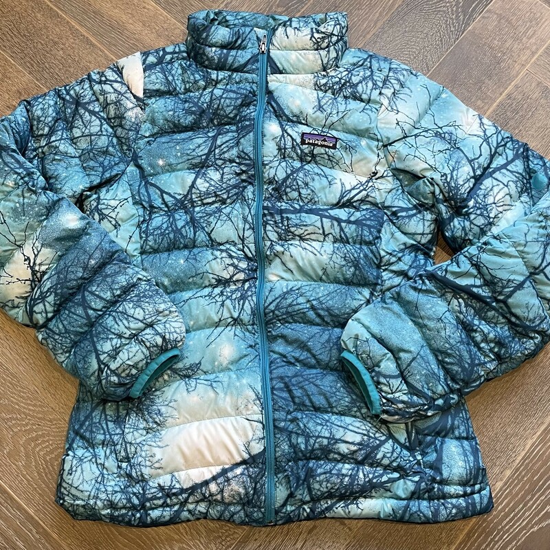 Patagonia Puffer Jacket, Multi, Size: 14Y