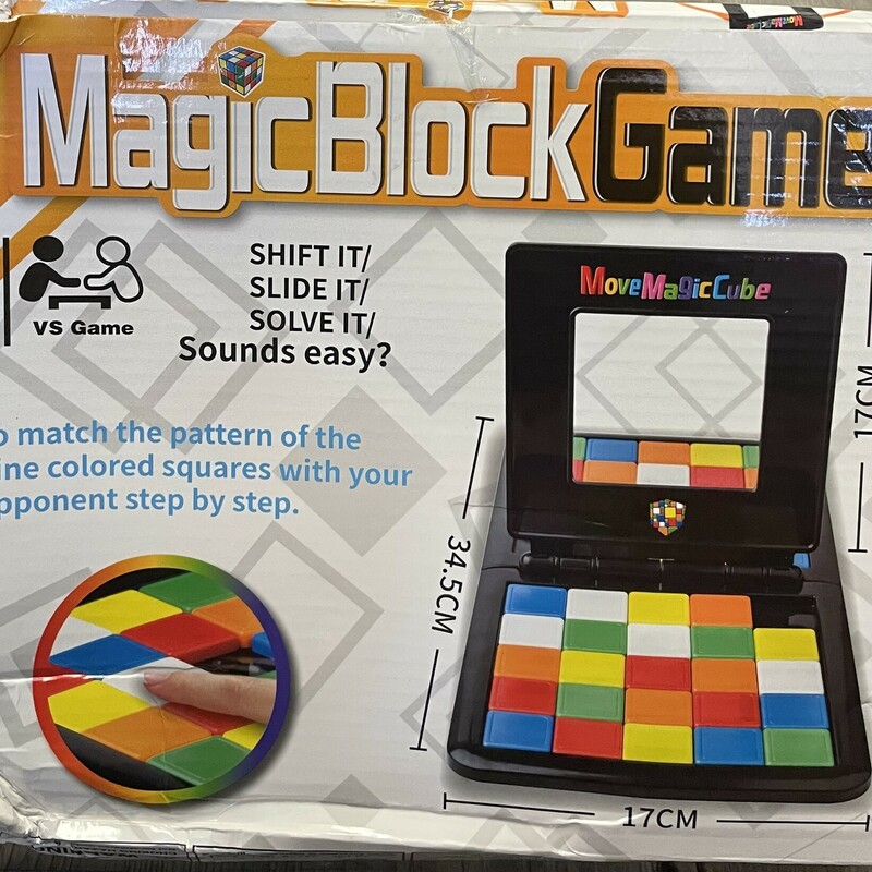 Magic Block Game, Multi, Size: 5Y+
NEW