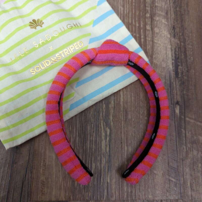 Le Le Headband Pink, Pink, Size: Accessorie