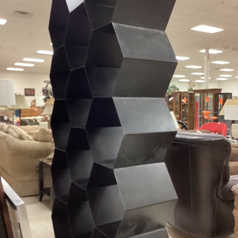 Metal Hexagon Bookcase, Bronze, Tall
50 In W x 16 In D x 84 In T