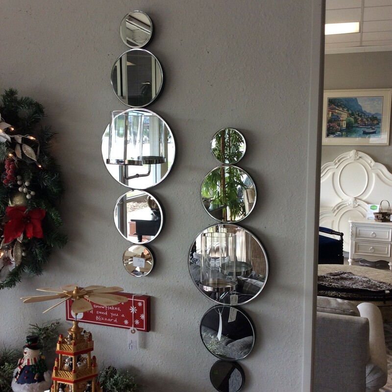 Pr Mirror Candle Sconce
