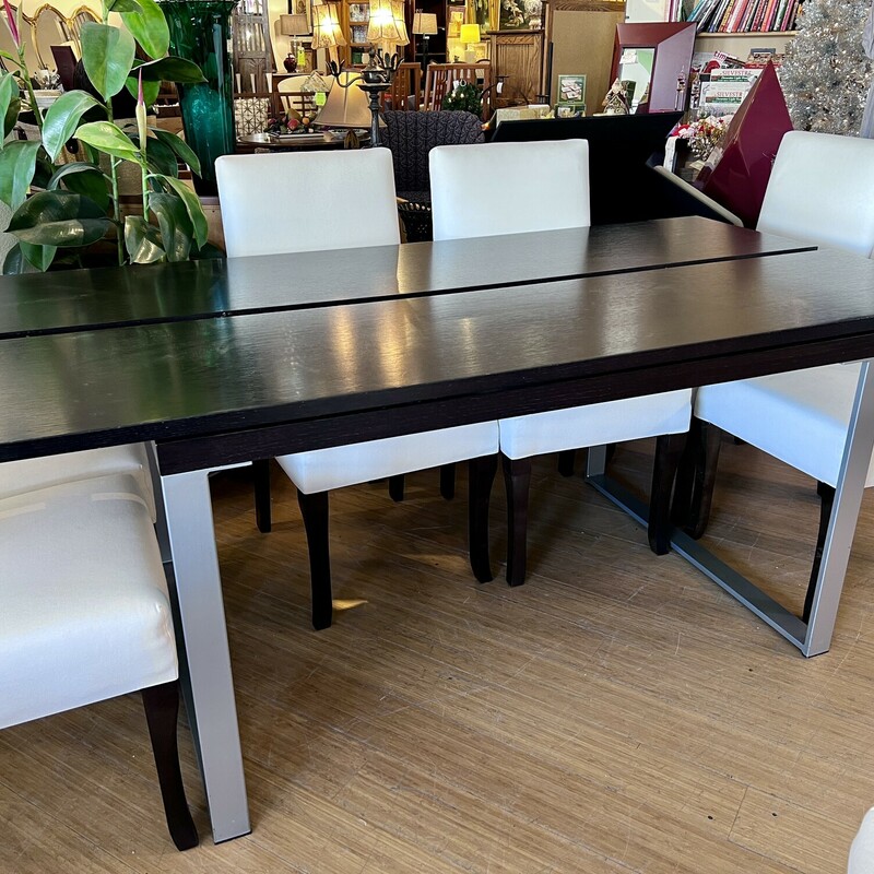 Design within Reach Dining Table with 18\" Leaf,
Size: 71x36x30