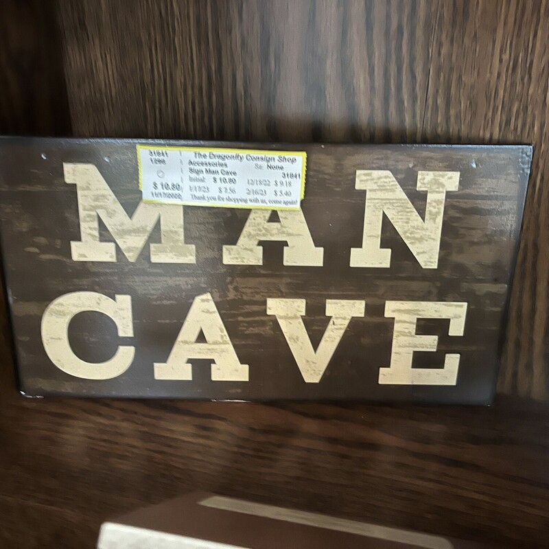 Sign Man Cave