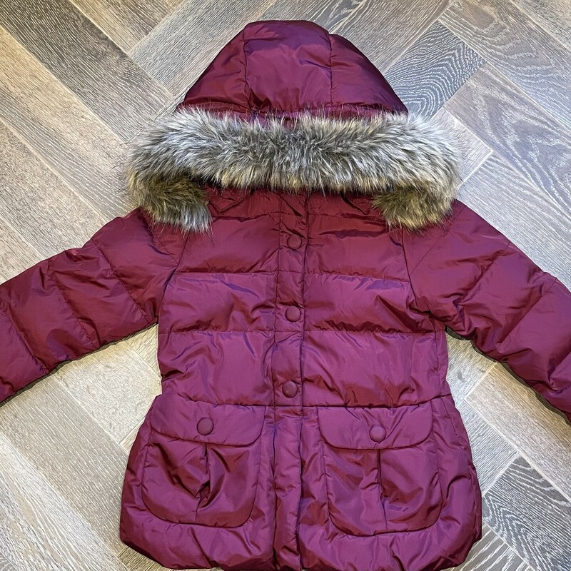 Jacadi Winter Jacket, Maroon, Size: 7Y
50% Down 50% Feather