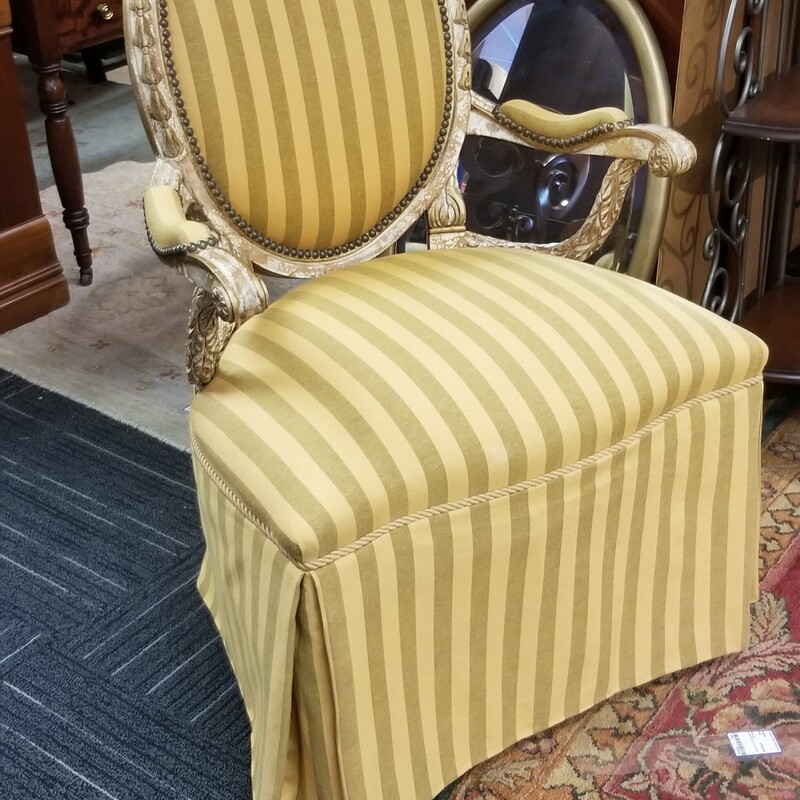 Century arm chair. 27in wide