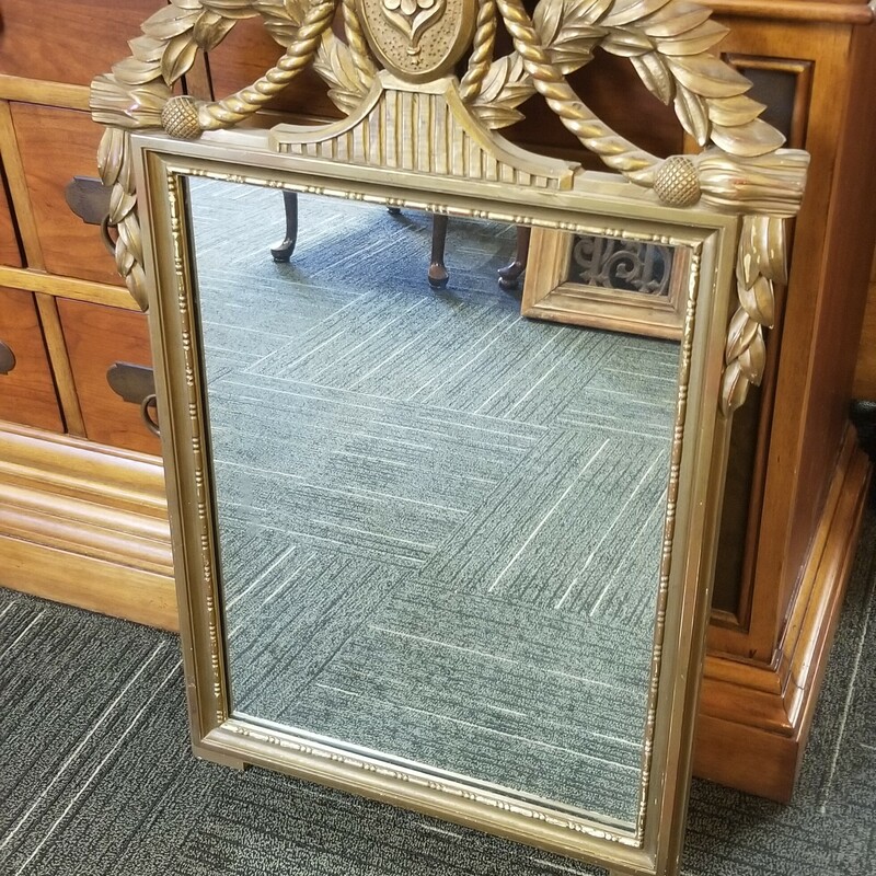 Vintage mirror. 24in wide 38in high
