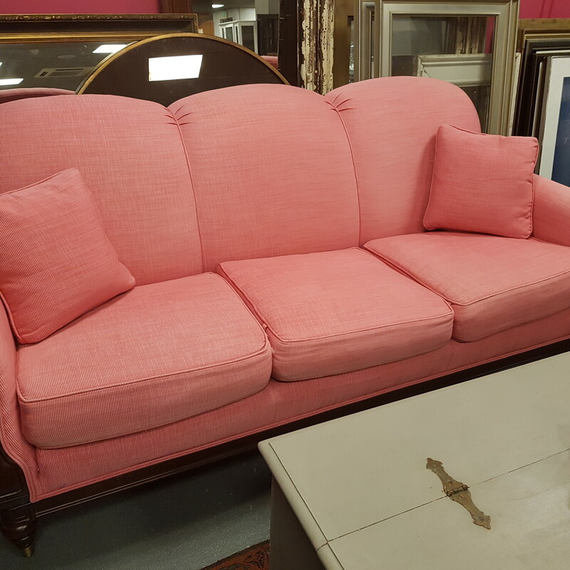 Pink 3 Seat Sofa