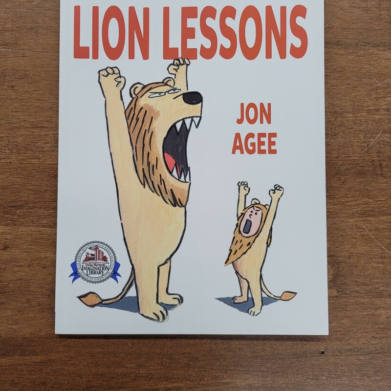Lion Lessons, Size: Back, Item: Paper