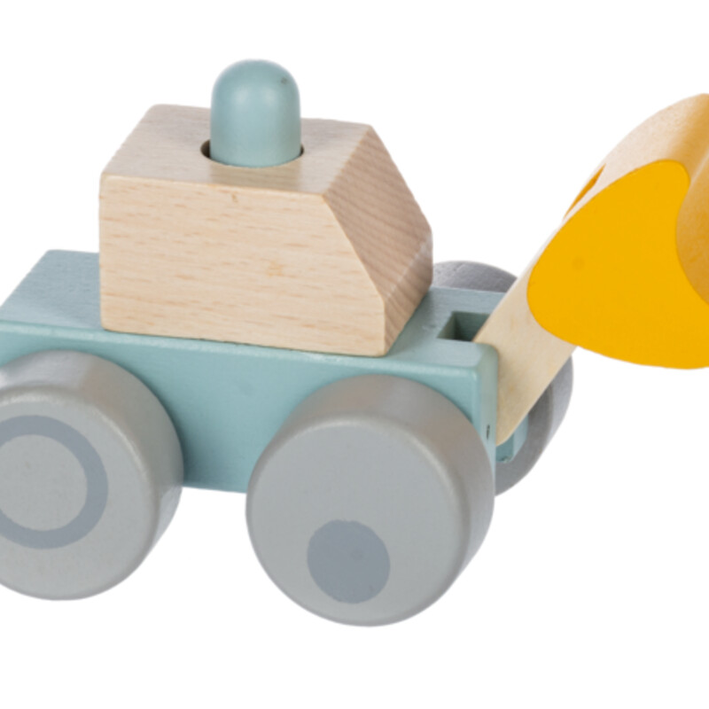 Wooden Squeeky Truck, 12m+, Size: Infant