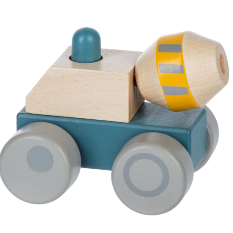 Wooden Squeeky Truck, 12m+, Size: Infant